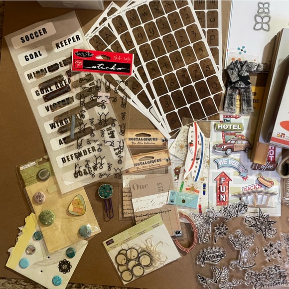 Stamping, Scrapbooking and Arts and Crafts Bundle Lot - Picture 3 of 7